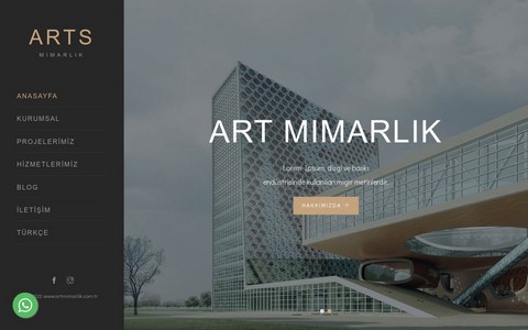 İnşaat ve Mimarlık Web Sitesi IM04