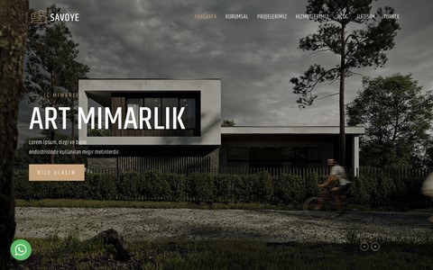 İnşaat ve Mimarlık Web Sitesi IM05