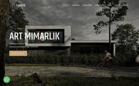 İnşaat ve Mimarlık Web Sitesi IM06