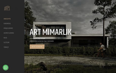 İnşaat ve Mimarlık Web Sitesi IM08