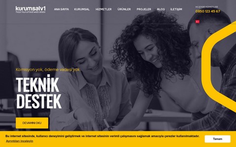 Kurumsal Firma Web Sitesi KF01