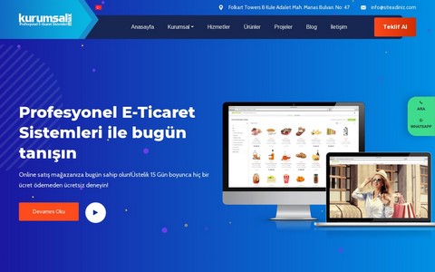 Kurumsal Firma Web Sitesi KF03