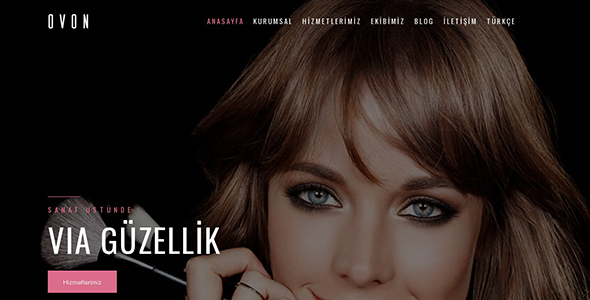 Güzellik Merkezi Web Sitesi GM03