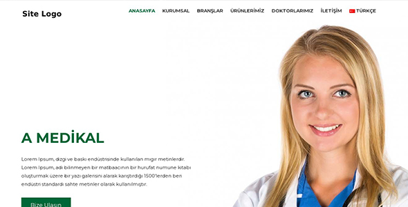 Medikal Web Sitesi M01