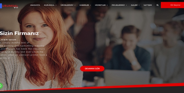 Kurumsal Firma Web Sitesi KF23