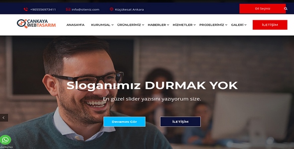 Kurumsal Firma Web Sitesi KF24