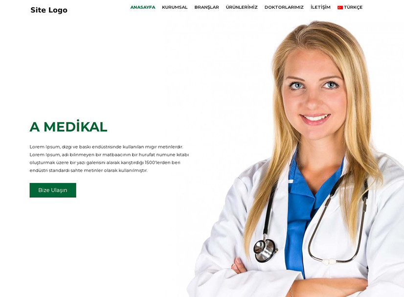 Medikal Web Sitesi M01